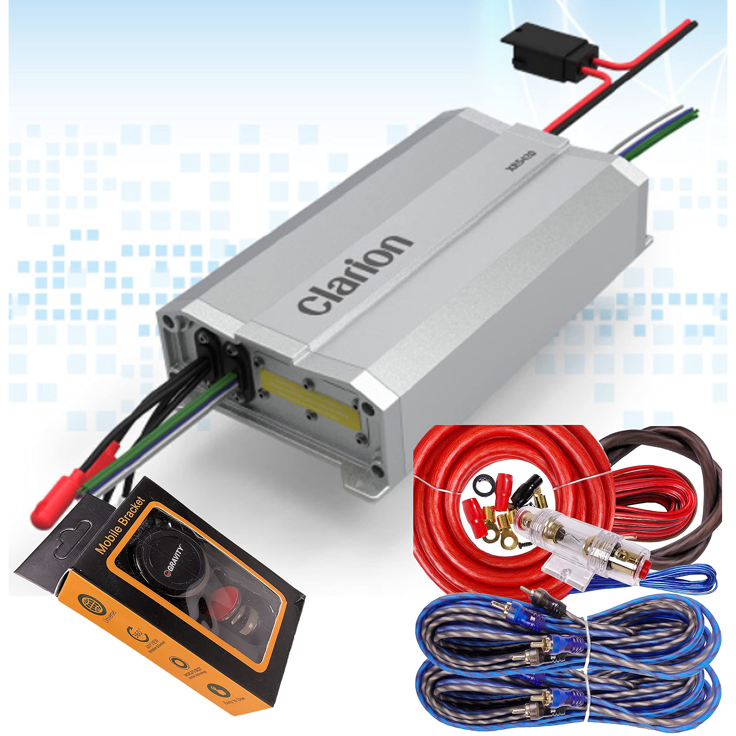 Amazon.com: Clarion XR5420 Class D 4-Channel 400W Maximum Power